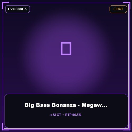Big Bass Bonanza - Megaways