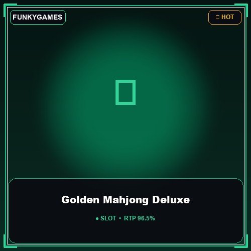 Golden Mahjong Deluxe