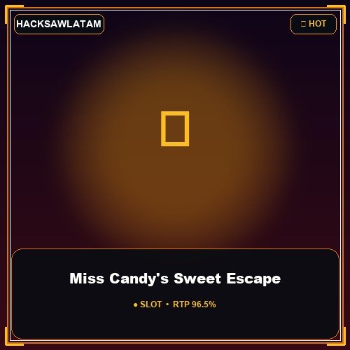 Miss Candy's Sweet Escape