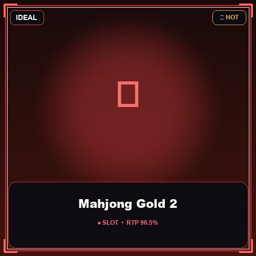 Mahjong Gold 2