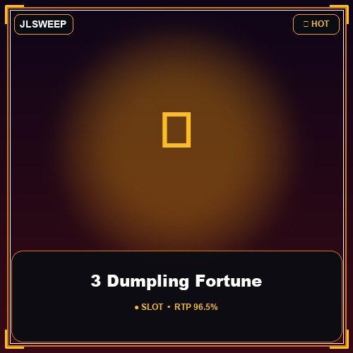 3 Dumpling Fortune