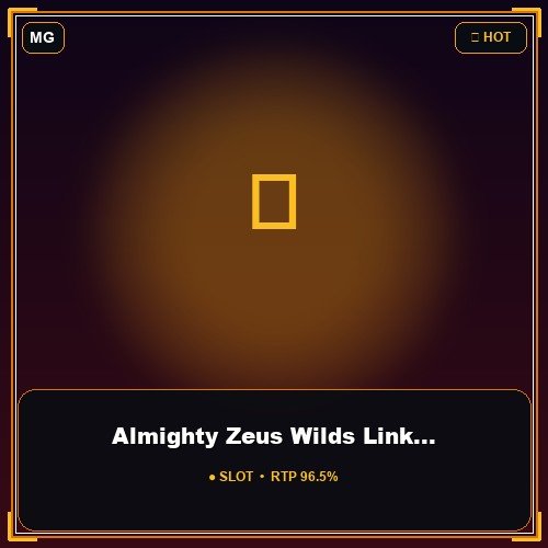 Almighty Zeus Wilds Link&Merge