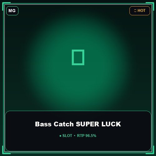 Bass Catch SUPER LUCK