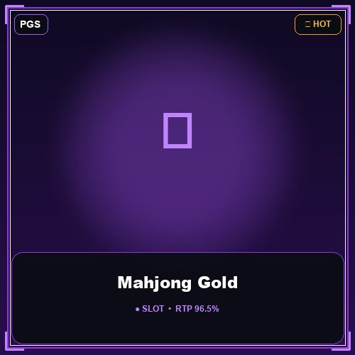 Mahjong Gold
