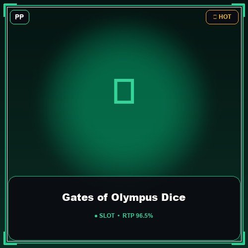 Gates of Olympus Dice