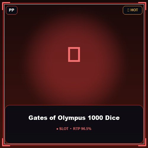 Gates of Olympus 1000 Dice
