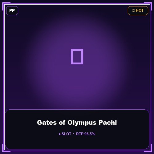 Gates of Olympus Pachi