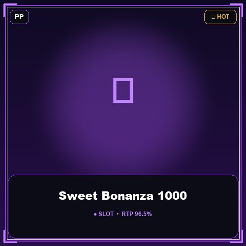Sweet Bonanza 1000