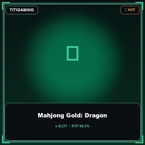 Mahjong Gold: Dragon