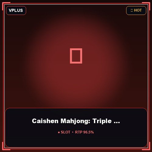 Caishen Mahjong: Triple Luck