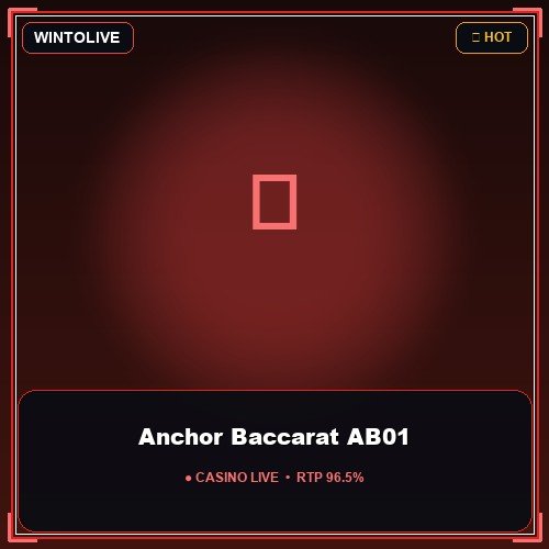 Anchor Baccarat AB01